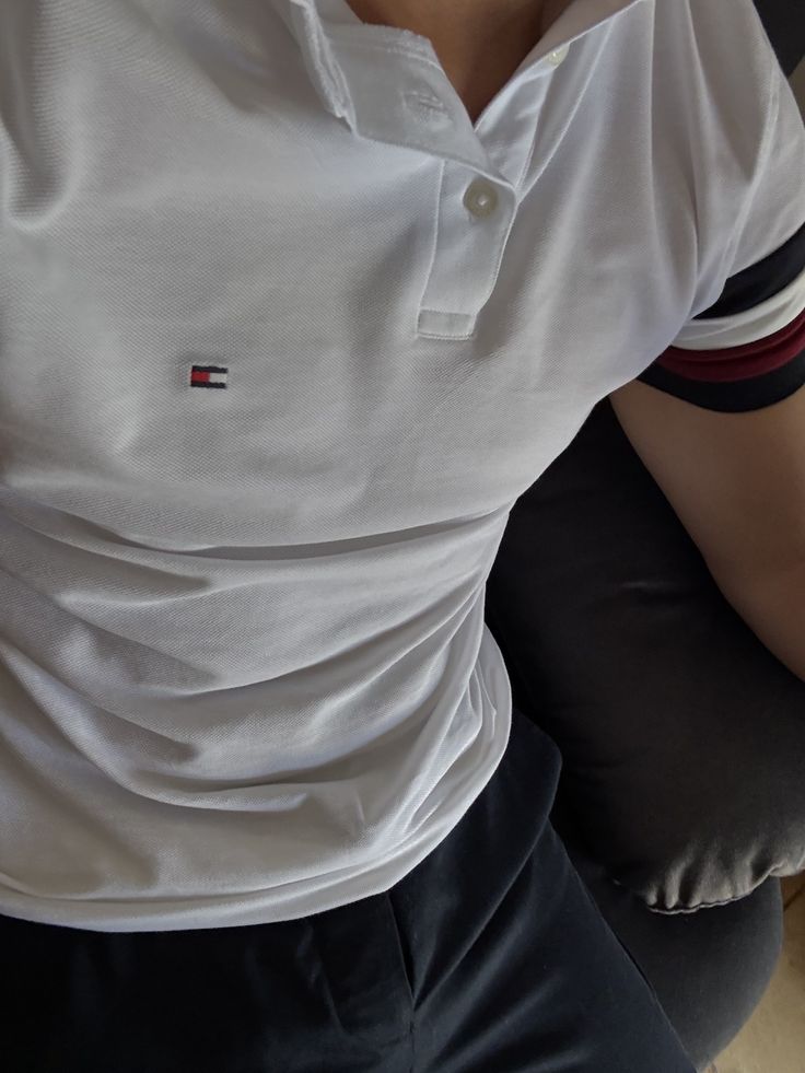 Polo blanco Tommy Hilfiger